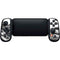 Black and White Marble Ink Backbone One for iPhone Game Controller Skin
